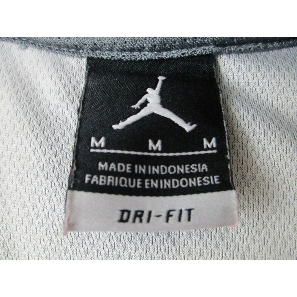 Nike Jordan Dri-FIT Jacket Mens Medium‎ Gray Full Zip Track Jumpman 696736-065